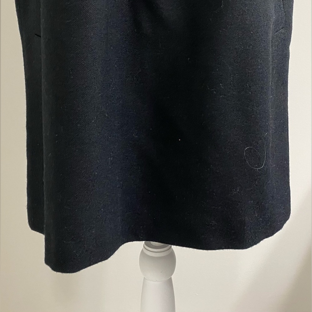 GAP Womens M Solid Black Dress Classic Essential 90s Minimalism Preppy Retro - Picture 3 of 16